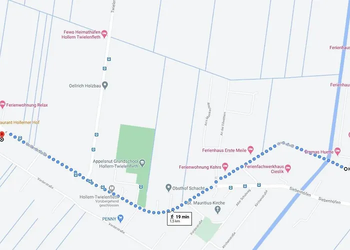 בית נופש Ankerplatz Im Altes Land *